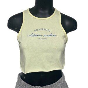 FABLETICS ALMA TANK LIGHT PEARL/CALI SUNSHINE TANK XXS